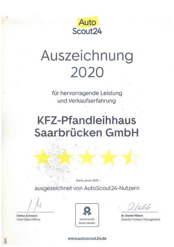 Foto von KFZ-Pfandleihhaus Saarbrücken GmbH